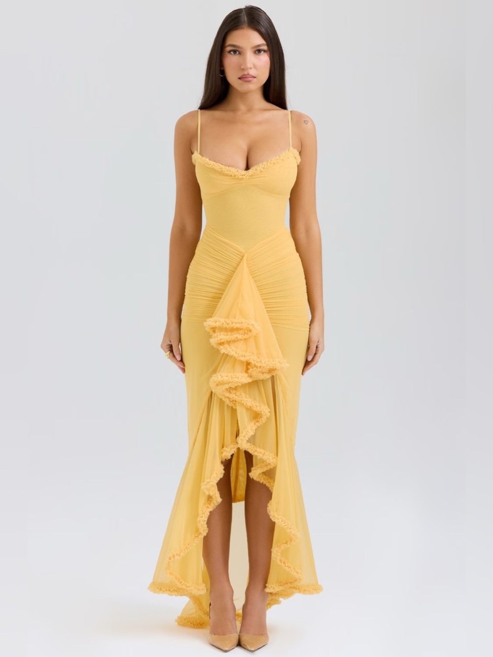 House Of CB Gabbi Ruffle Dress - Picture 4 of 9